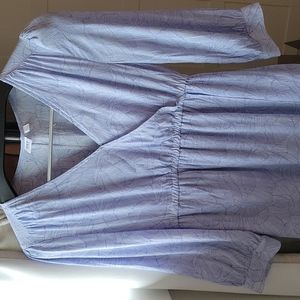 Gap maternity dress xs blue